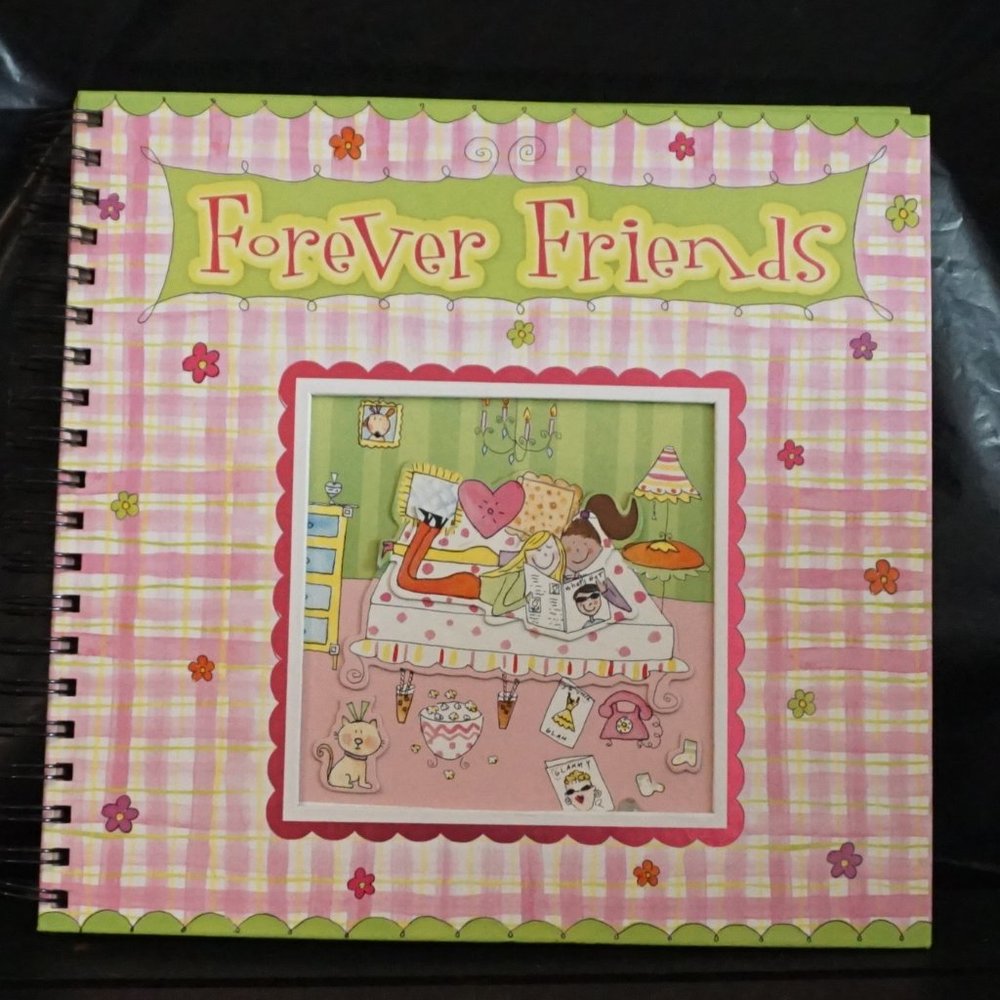 New Seasons Forever Friends Scrapbook Memory Album for girls